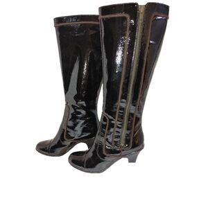 GNW Blair Patten Leather Boots Size 7.5M